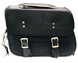 VS260 Vance Leather Medium Slant Textile Saddle Bag