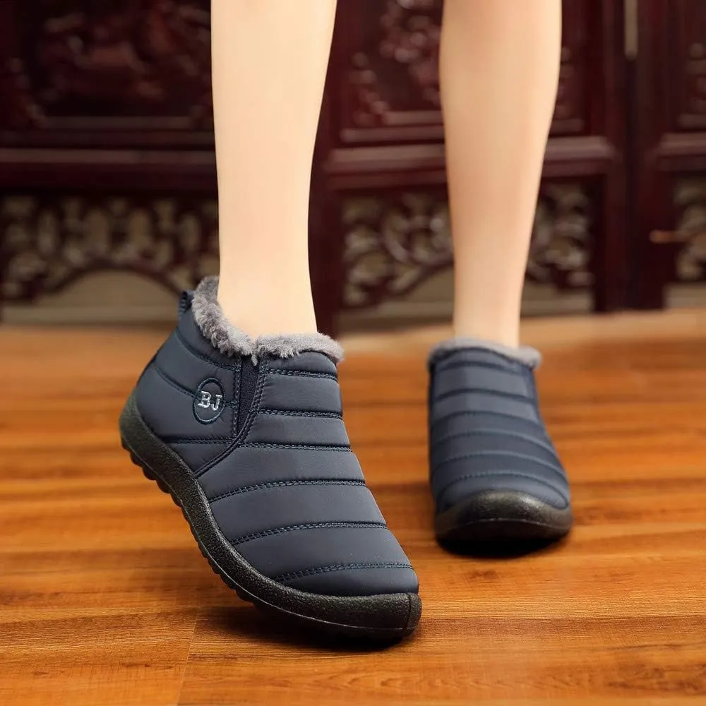 Women Snow Boots Waterproof Tall Size 7 White Snow Boots Women Winter Work Boots for Woman Womens Garden Boots Waterproof Size 11 Waterproof Womens Boots Wide Width
