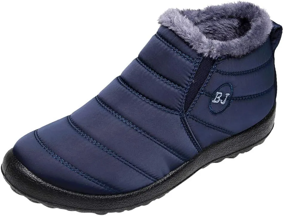 Women Snow Boots Waterproof Tall Size 7 White Snow Boots Women Winter Work Boots for Woman Womens Garden Boots Waterproof Size 11 Waterproof Womens Boots Wide Width