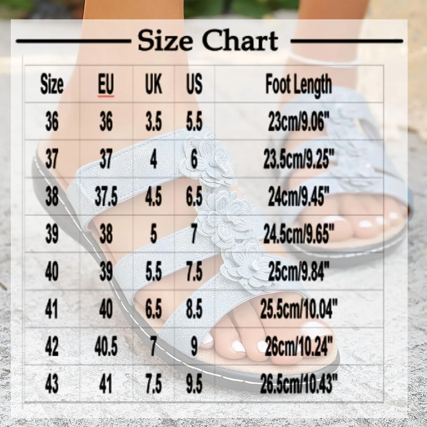 Womens Flower Orthopedic Slide Sandals Comfortable Arch Support Low Wedges Sandals 2025 Summer Soft Footbed Slides
