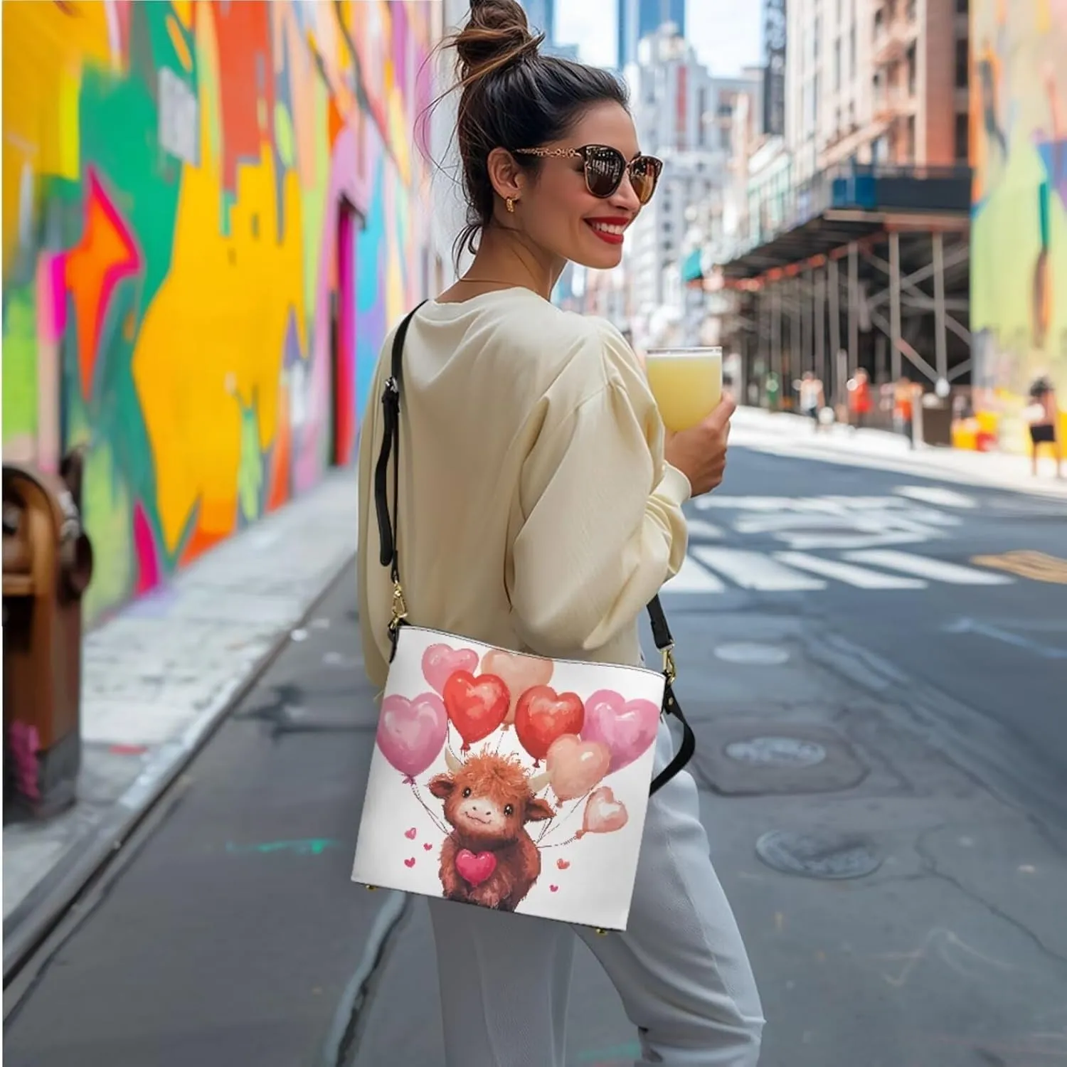 Women's Tote Bag Cross Body Purse and Matching Wallet 3 Piece Handbags Set PU Leather Hobo Bags for Women