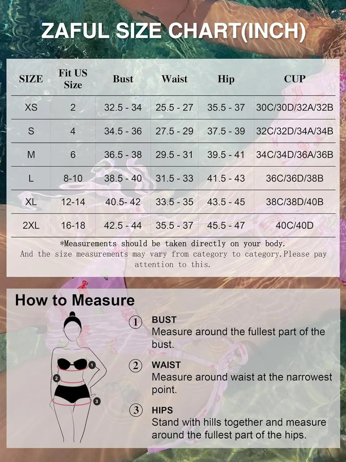 ZAFUL Women's Colorblock Stripes Triangle Halter Tied Cheeky Thong Bikini Set High Cut Two Piece Bathing Suit